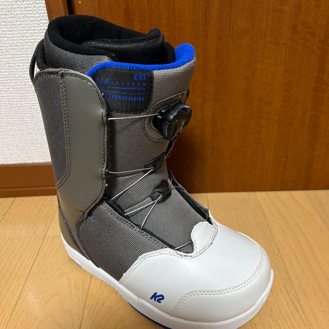 【Atu様】専用K2 子ども用スノーボードブーツ グレー／ホワイト 21㎝