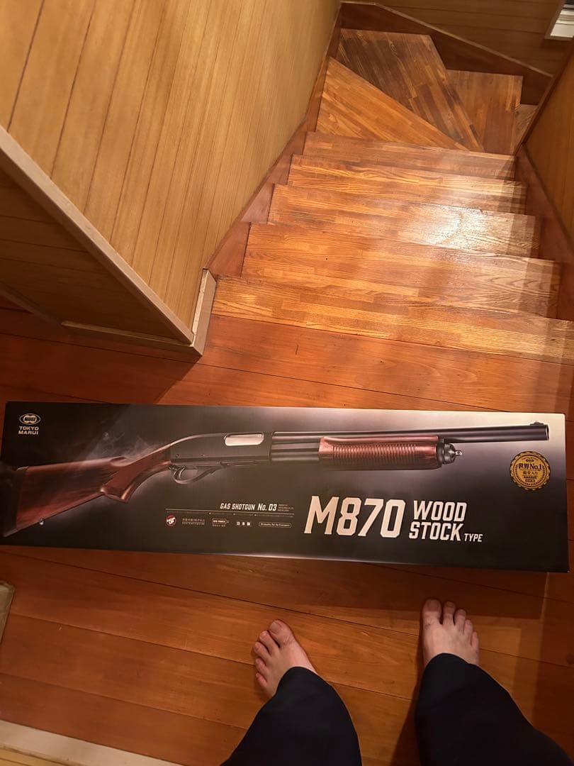 東京マルイM870 WOOD STOCK TYPE ガスショットガン
