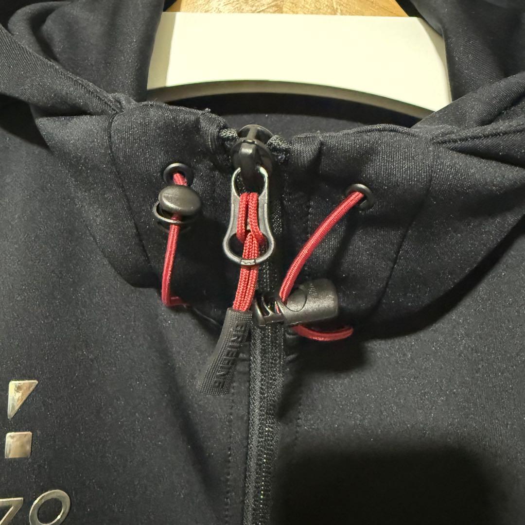 極美品 BRIEFING ZOZO 3D LOGO ジップ パーカー