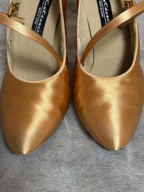 Kentdance オレンジ ハイヒール 女性用社交ダンス