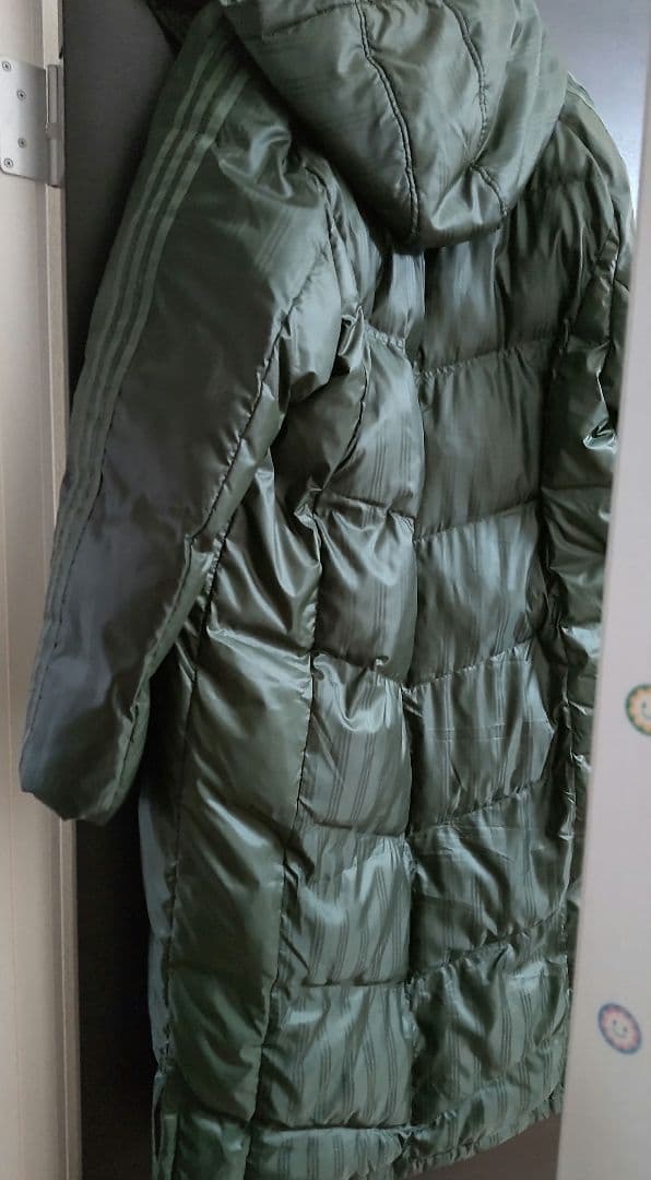 adidas アディダス ベンチコート L カーキ