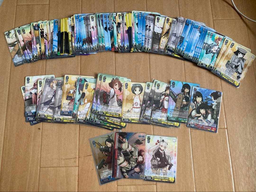 艦これ　艦隊これくしょん　ヴァイスシュヴァルツ　デッキ　赤城　島風　天龍　金剛