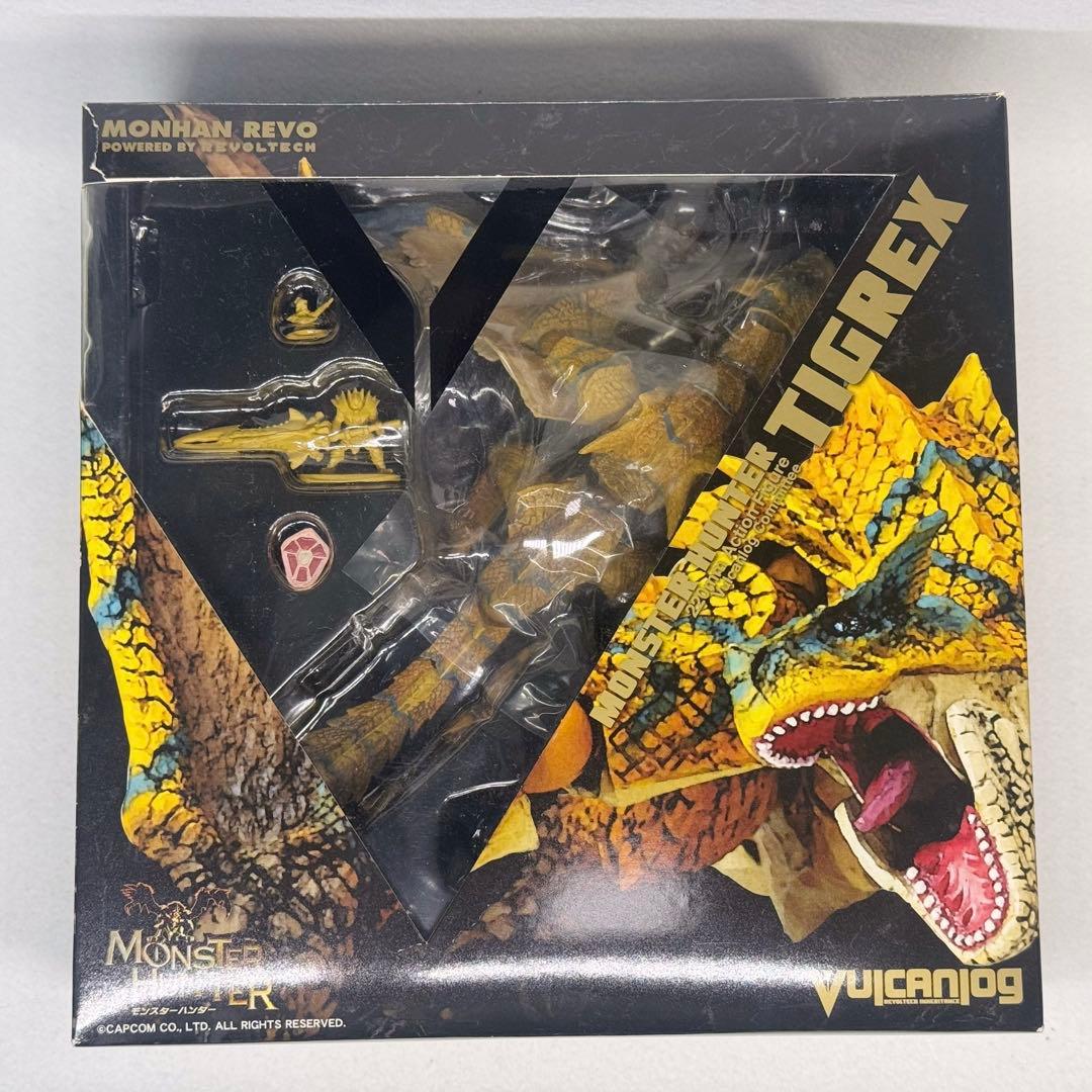 モンスターハンター　モンハン　ヴァルカンログ　 リボルテック　ティガレックス