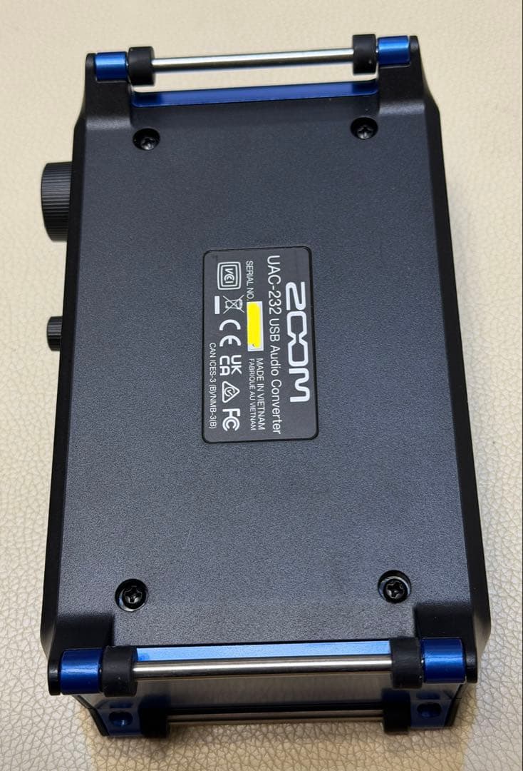 ZOOM UAC-232 箱有USBオーディオインターフェイス周波数192kHz