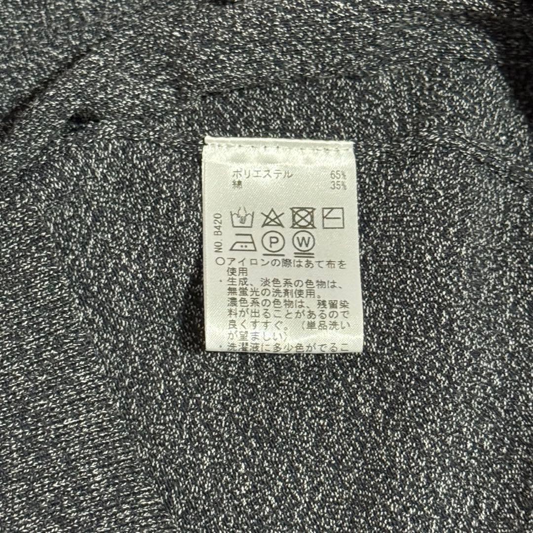 美品【Heal Creekヒールクリーク】ライン長袖ニットポロ 40