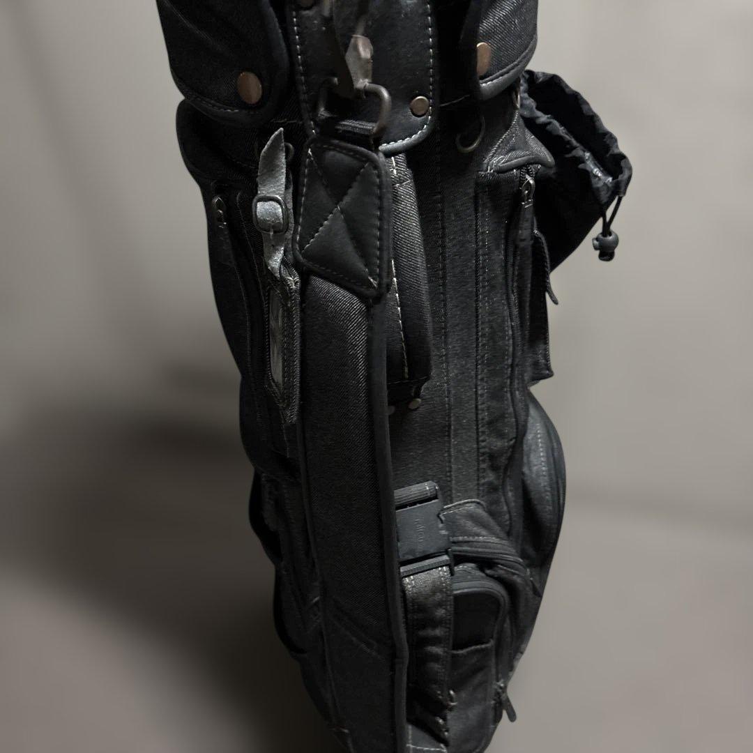 ブラックデニムキャディバッグゼクシオ