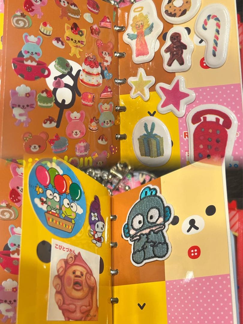 シール帳 完成形 36枚分