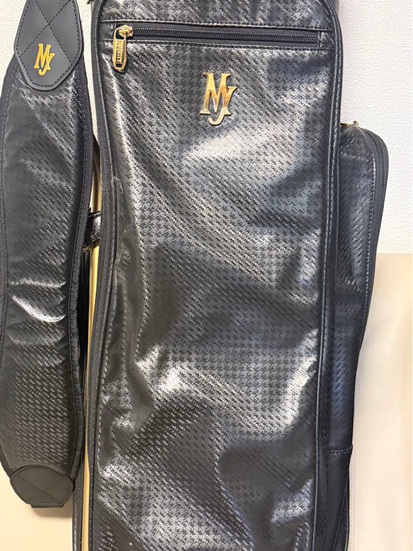 【送料込み】廃盤希少品　高級キャディバッグ マジェスティ　ブラック　ゴルフ