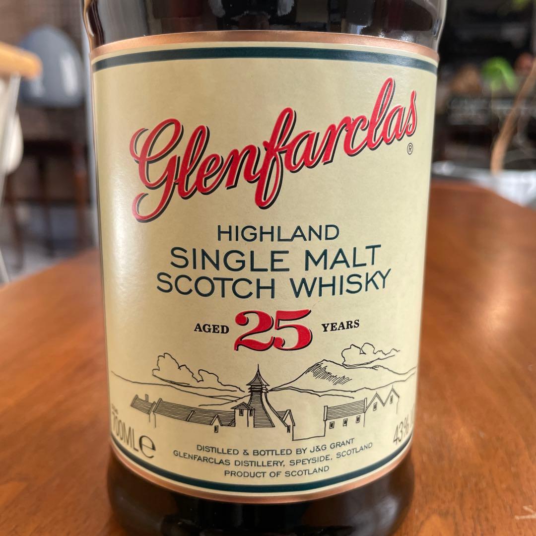 Glenfarclas 25年 シングルモルトウイスキー 700ml