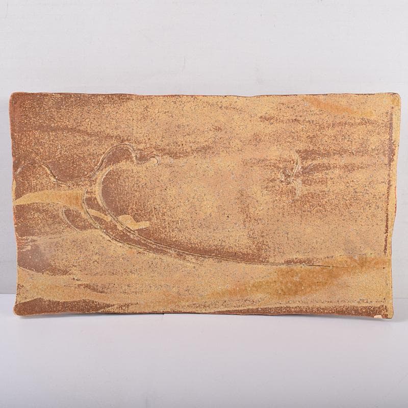 和食器　番浦史郎　釘彫文鉢　四方鉢　板皿　長方皿　五客　共箱　M　R8876B