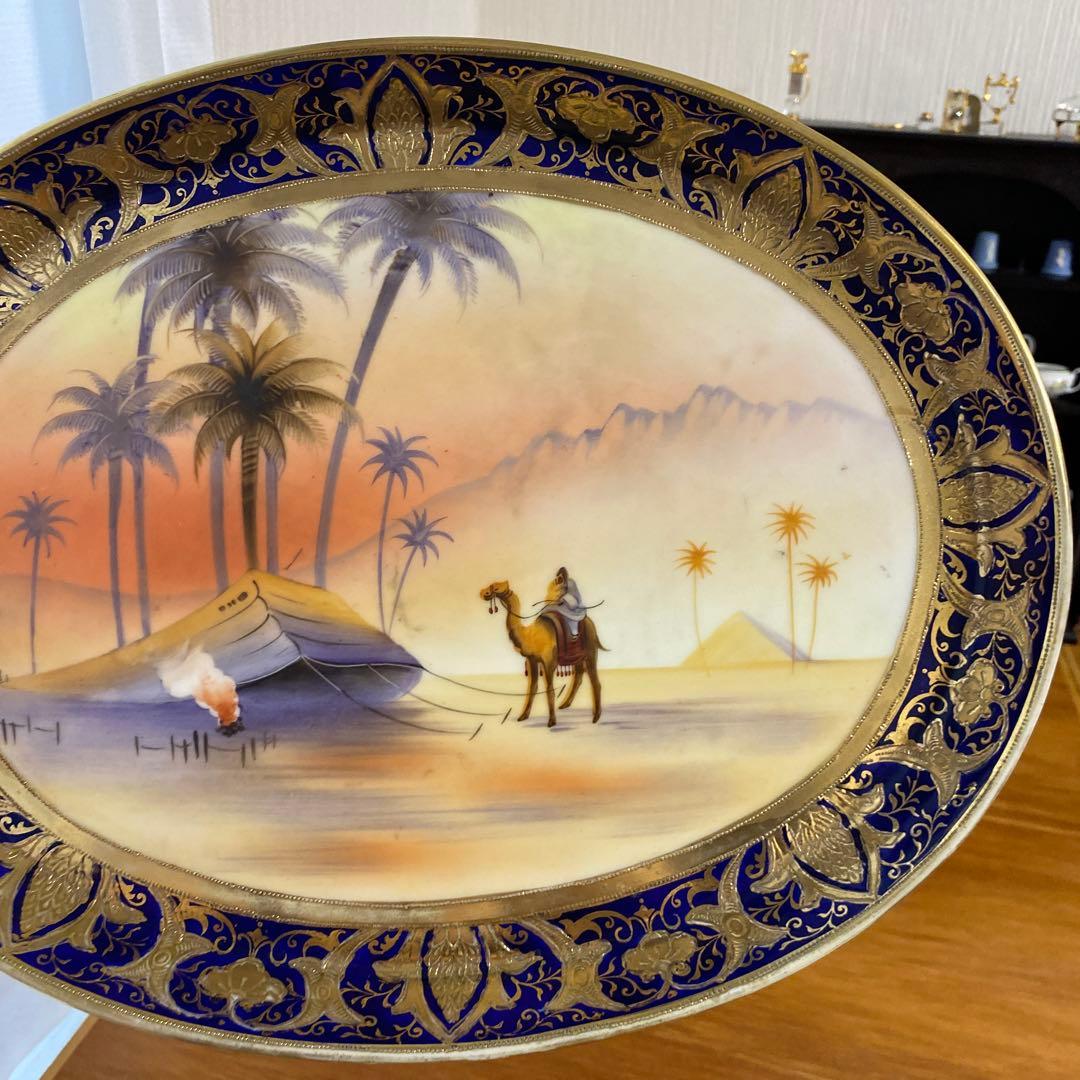 希少　銘品オールドノリタケ　マリオンキャメル　ドレッシングテーブルセット　難あり