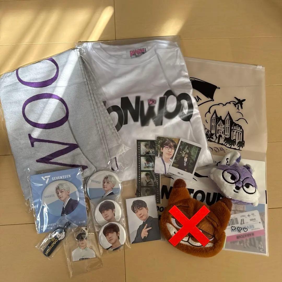 公式 SEVENTEEN WONWOO グッズセット