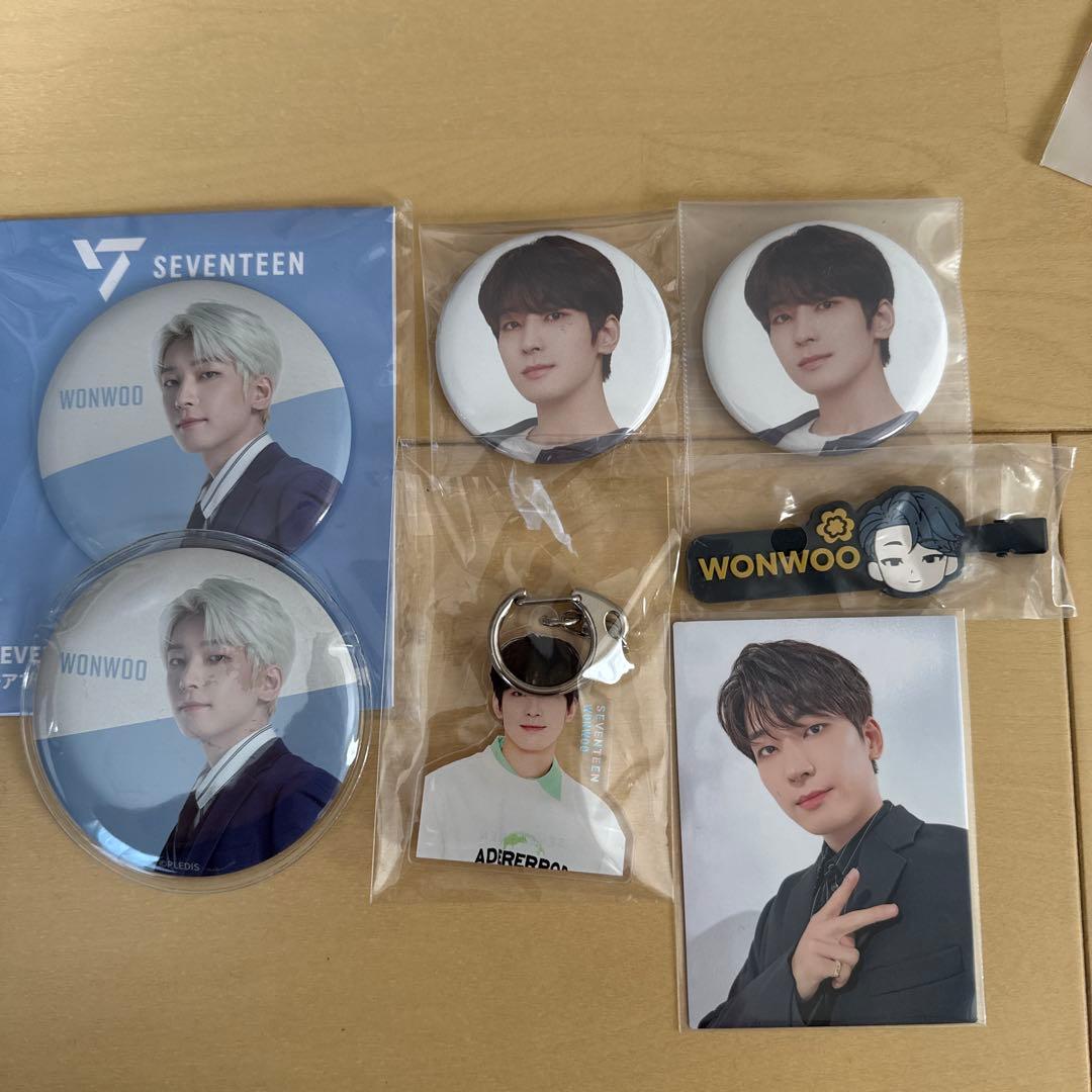 公式 SEVENTEEN WONWOO グッズセット