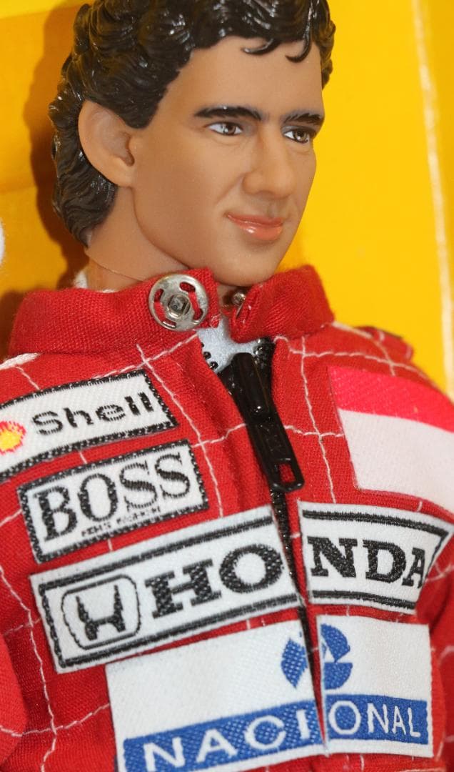 超貴重タカラ製　アイルトン ・セナ 疾風になった男　フィギャー 中古品