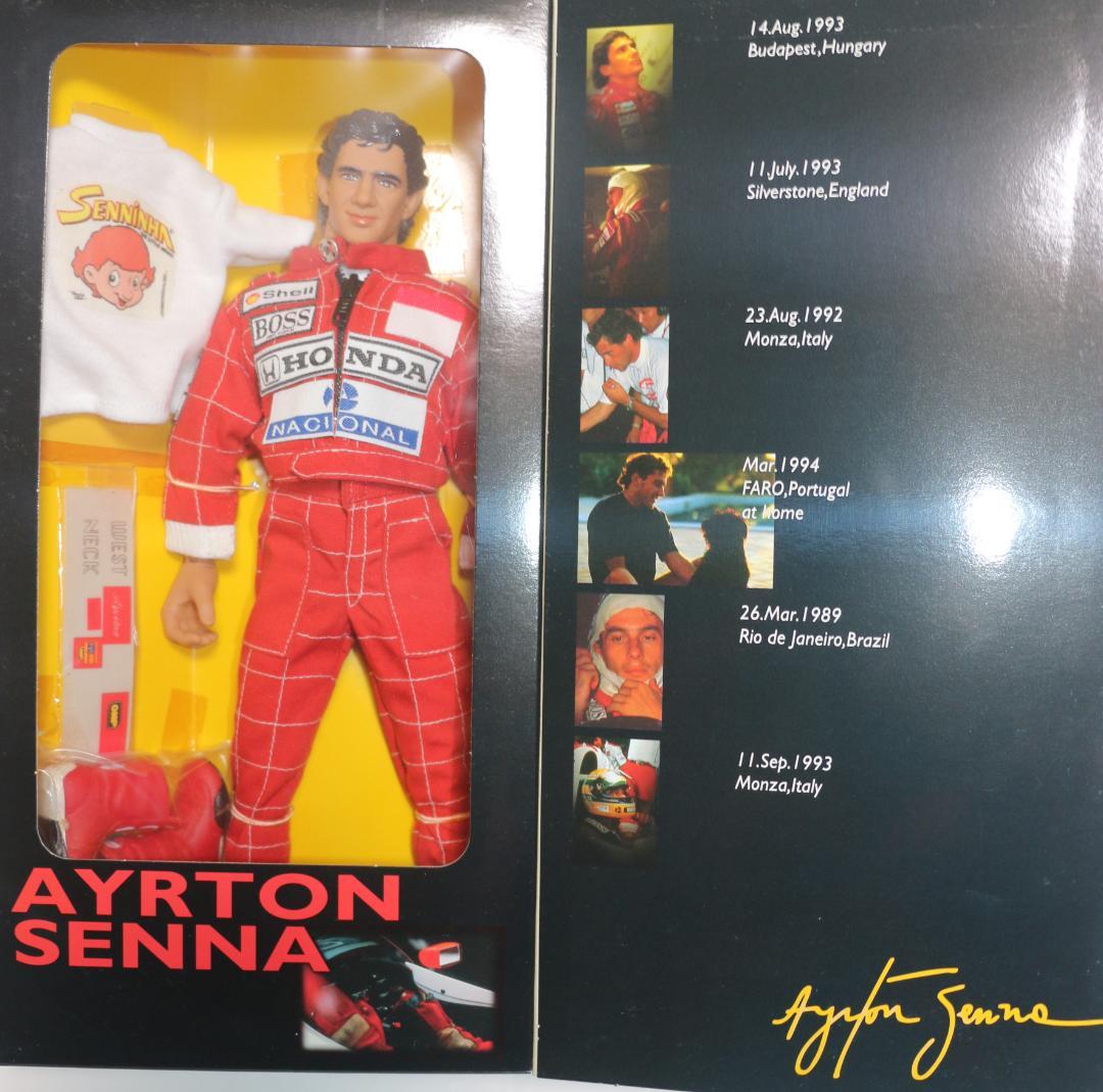 超貴重タカラ製　アイルトン ・セナ 疾風になった男　フィギャー 中古品