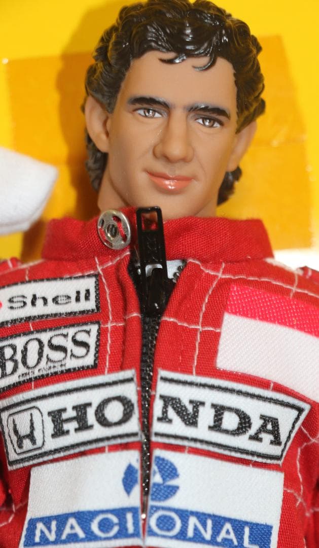 超貴重タカラ製　アイルトン ・セナ 疾風になった男　フィギャー 中古品