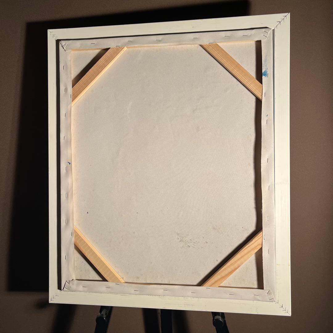 手書き油絵 クロード・モネ 日傘をさす人 額付 絵画 インテリア 油彩画