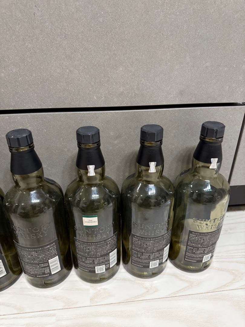 山崎18年 8本セット　空瓶