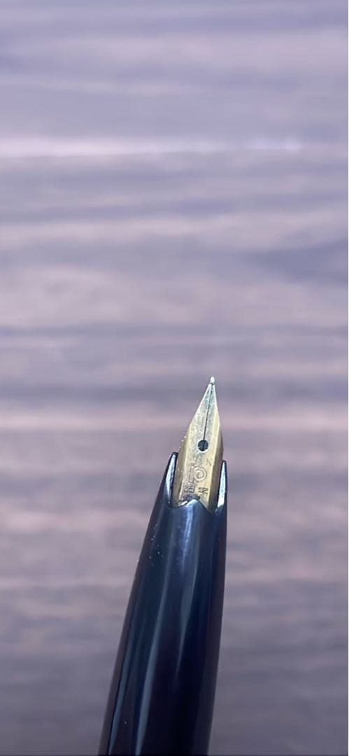 プラチナ　シルバーキャップ万年筆