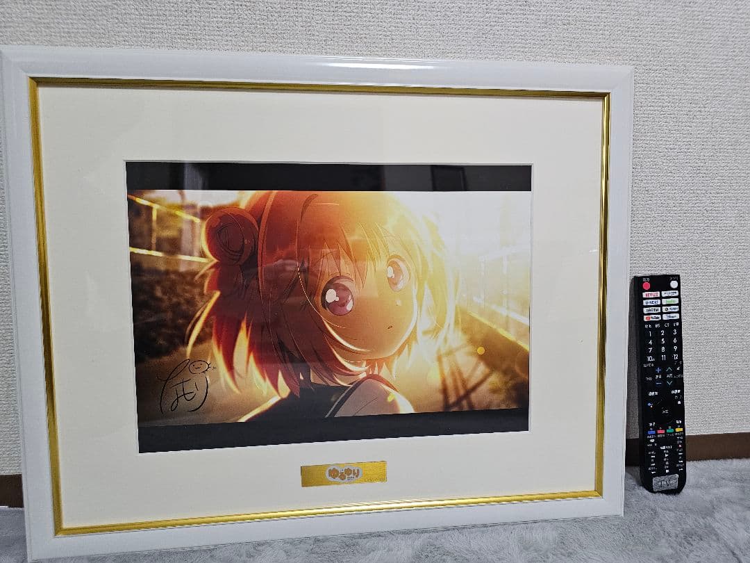 ゆるゆり 赤座あかり 複製サイン入り高精彩複製原画