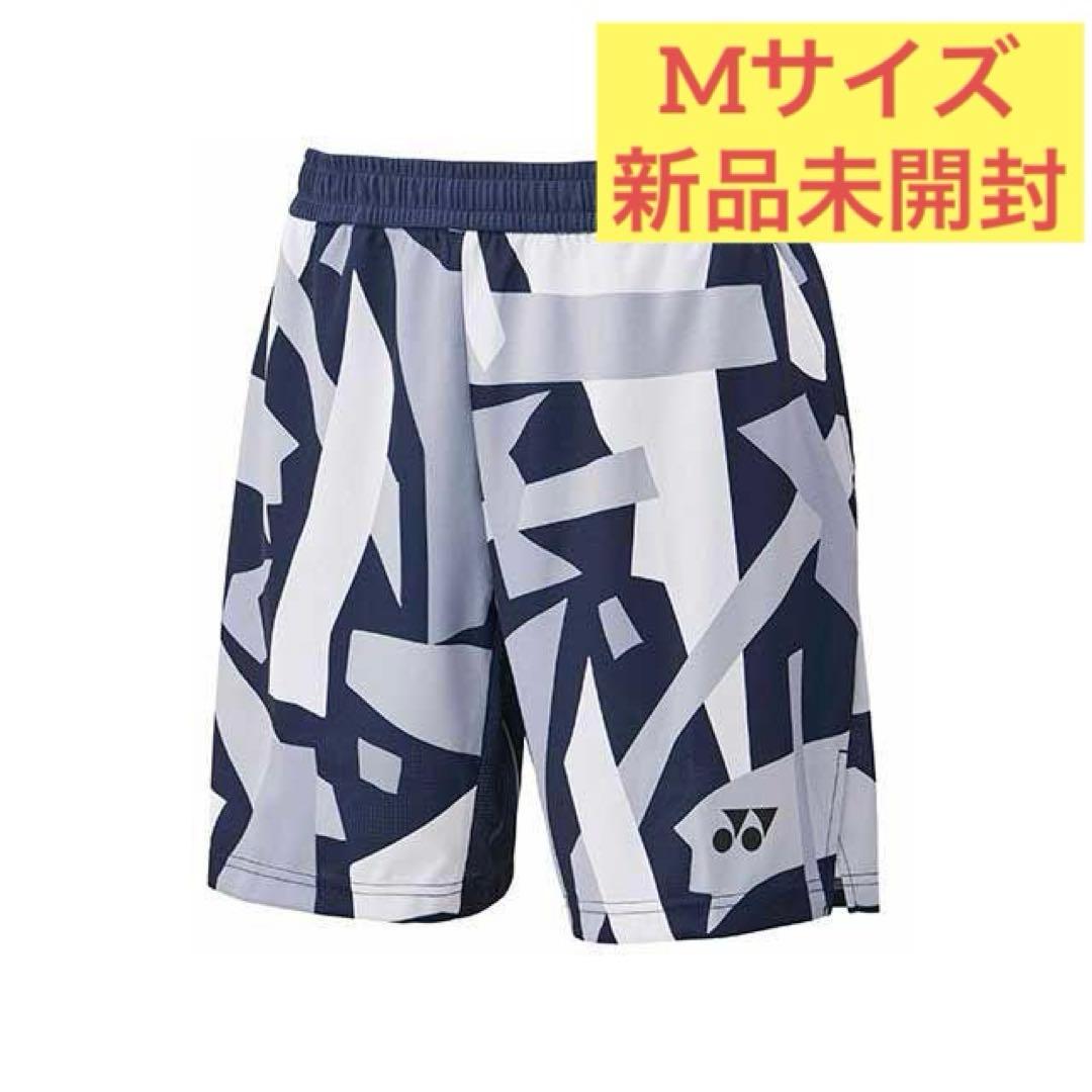 【新品】YONEX バドミントン テニス ゲームパンツ 幾何学模様 M