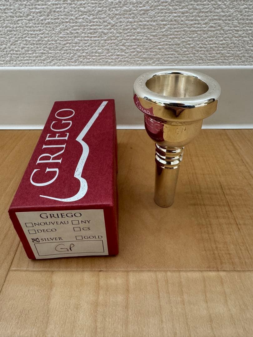 激レア！ GRIEGO GP トロンボーンマウスピース 初期型 未使用品