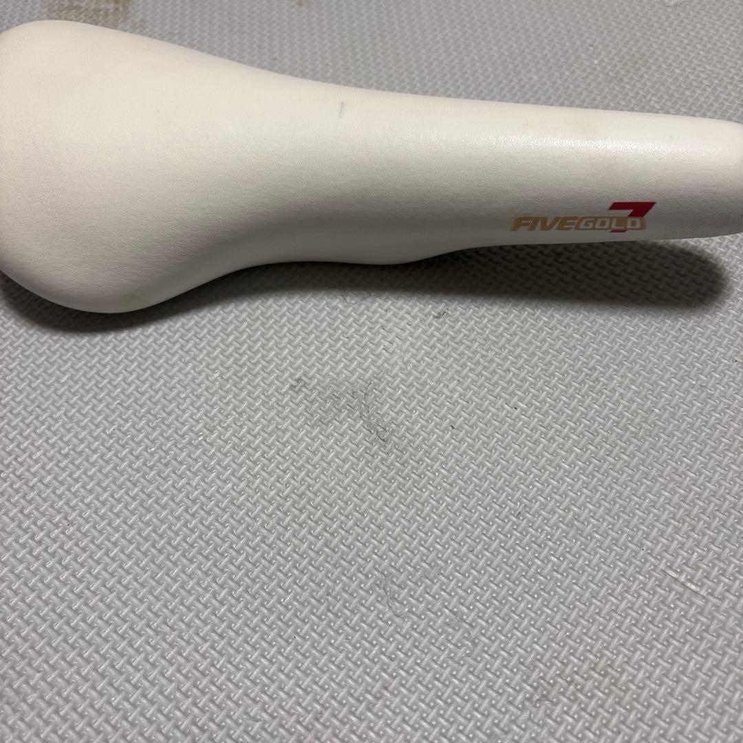 FIVEGOLD 7サドル ホワイト　競輪　NJS