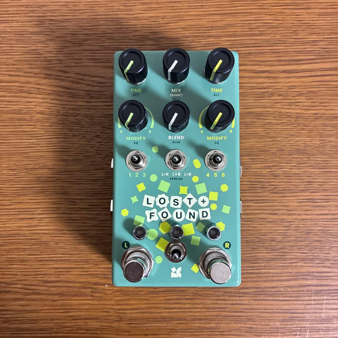 ギター chase bliss audio lost + found