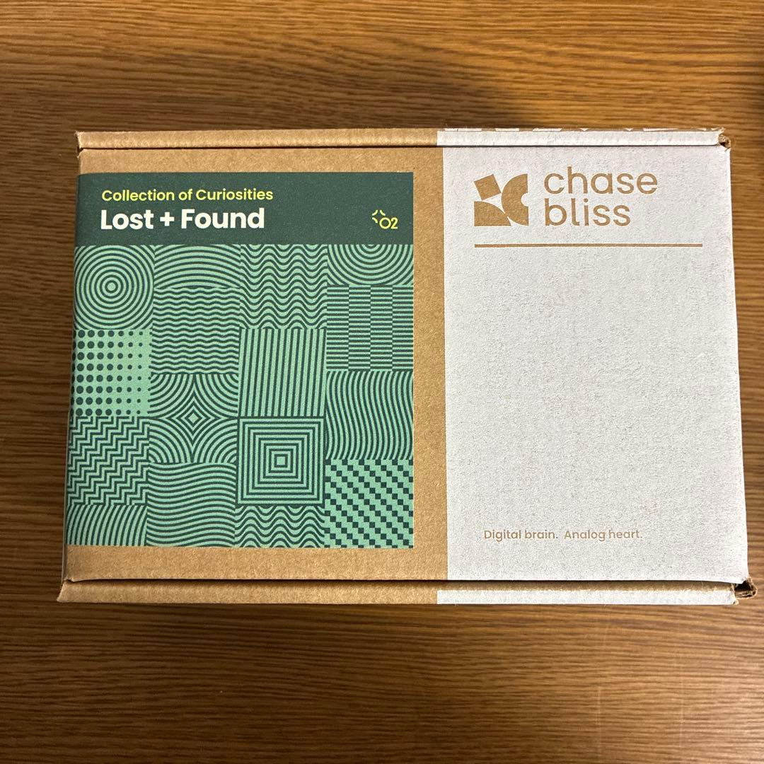 ギター chase bliss audio lost + found