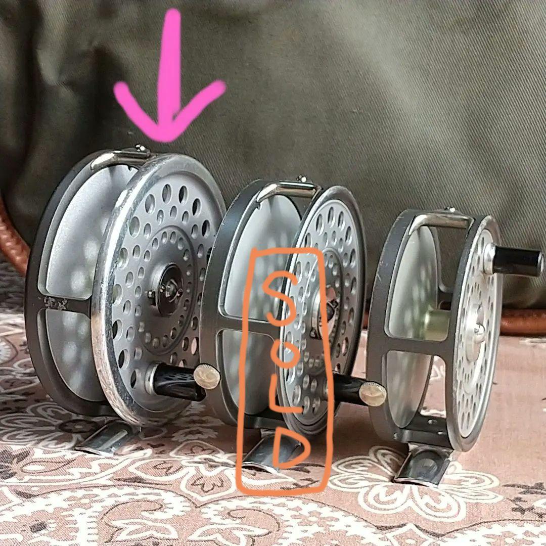 HARDY 「MARQUIS　#7 」シルバーフェイス　flyreel