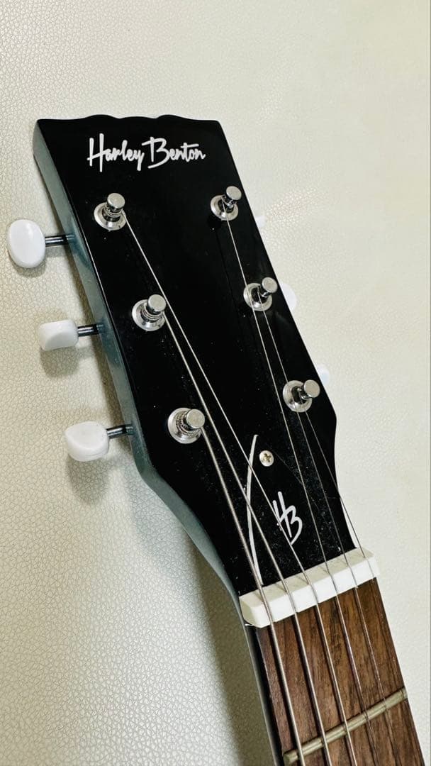 Harley Benton DC-Junior Pelham Blue ギター