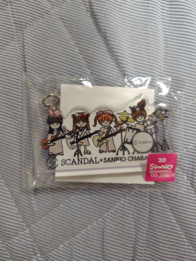 未開封SCANDALサンリオコラボぬいぐるみ　4種　アクリルキーホルダーセット