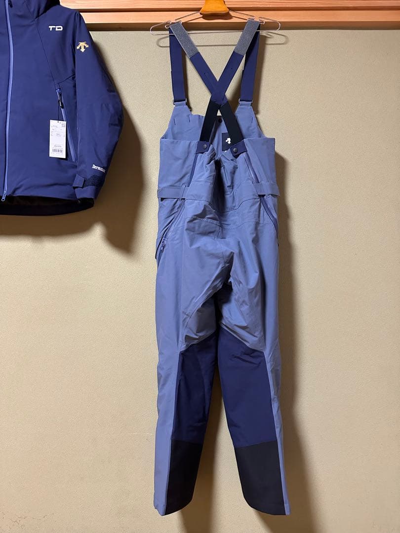 TD スキーウェア 上下セット ネイビー　チームデサント　デサントメイト