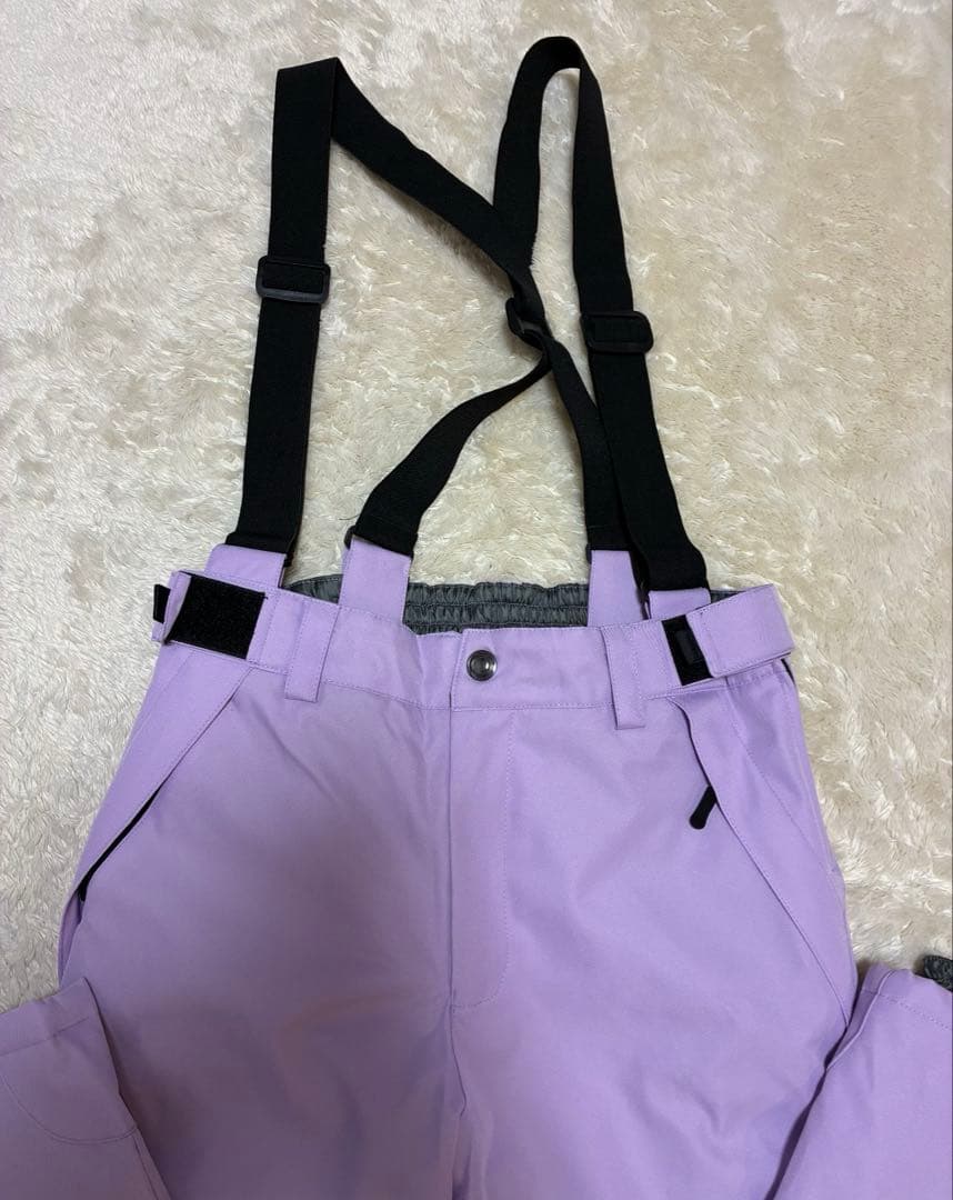 新品　スキーウェア　女の子スノーウェア　上下セット　160cm 撥水　耐水