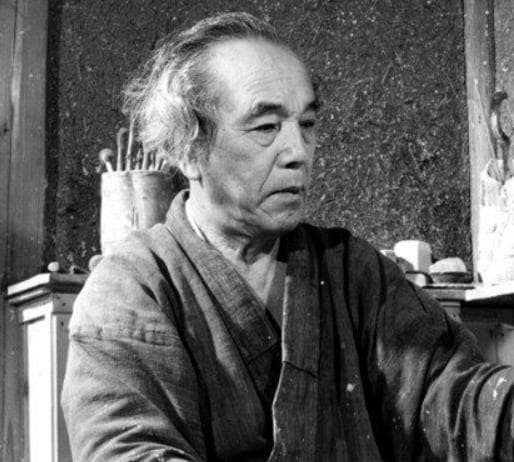 人間国宝　荒川豊蔵　志野茶碗　M334