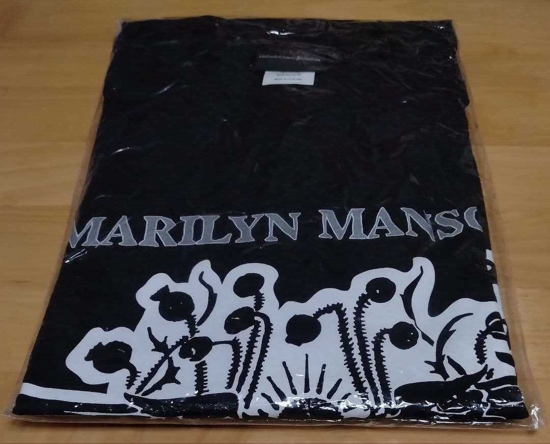 新品:マリリン・マンソン「ツアー・プリントTシャツ●M」THE END TOUR