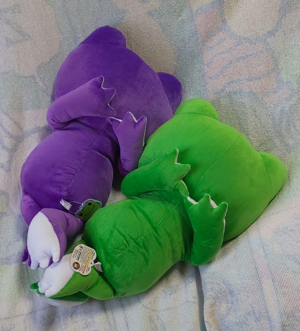 かえるのピクルス もちもちおひるねBIG ぬいぐるみ