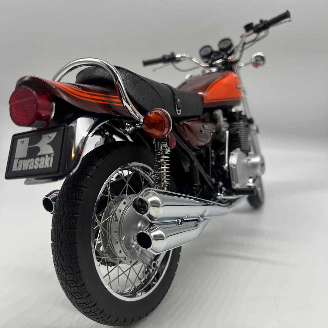 希少 AUTOart KAWASAKI 750RS Z2 1/6 バイクミニカー