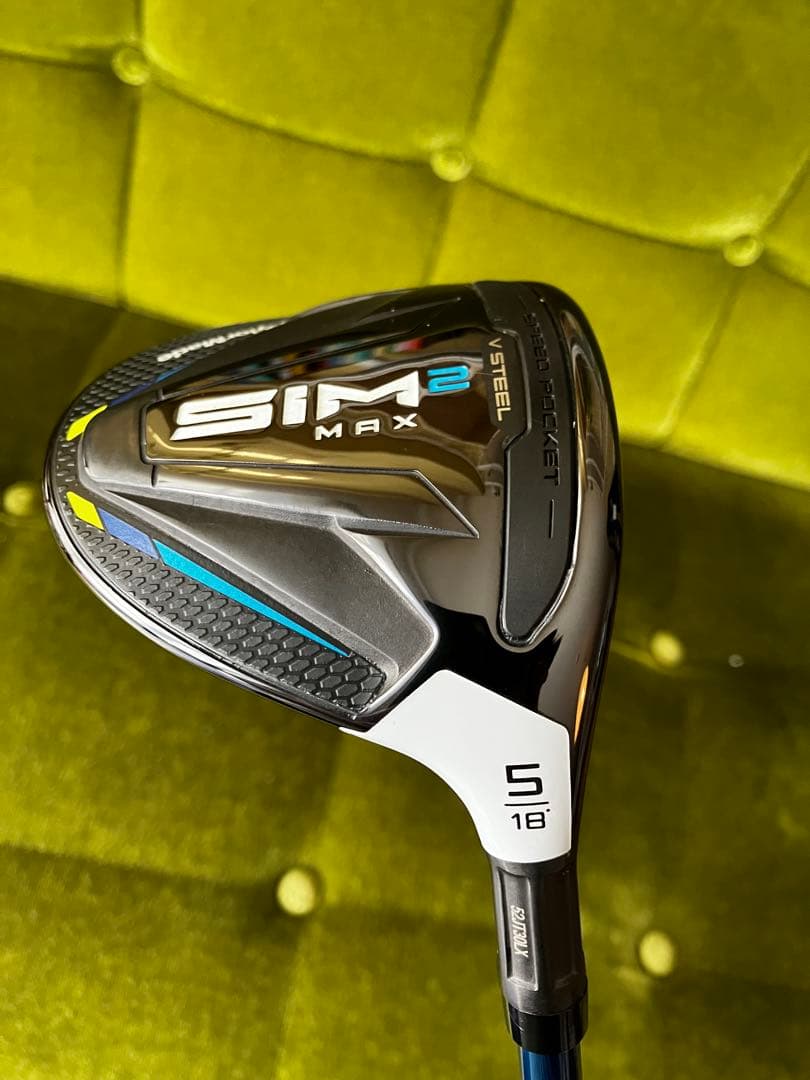 値下げ！　TaylorMade SIM2 MAX フェアウェイウッド　５Ｗ/18