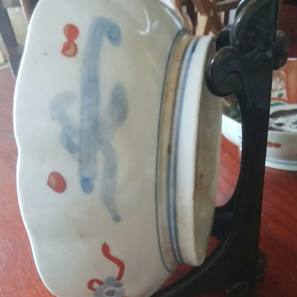 151  古伊万里　金襴染錦　色絵　5客