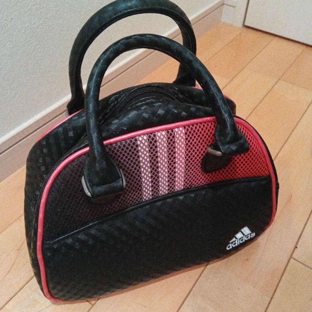 adidas キャディバッグ ネイビー/ピンク