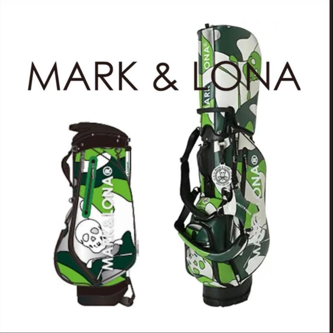 MARK & LONA ゴルフバッグ スカルデザイン