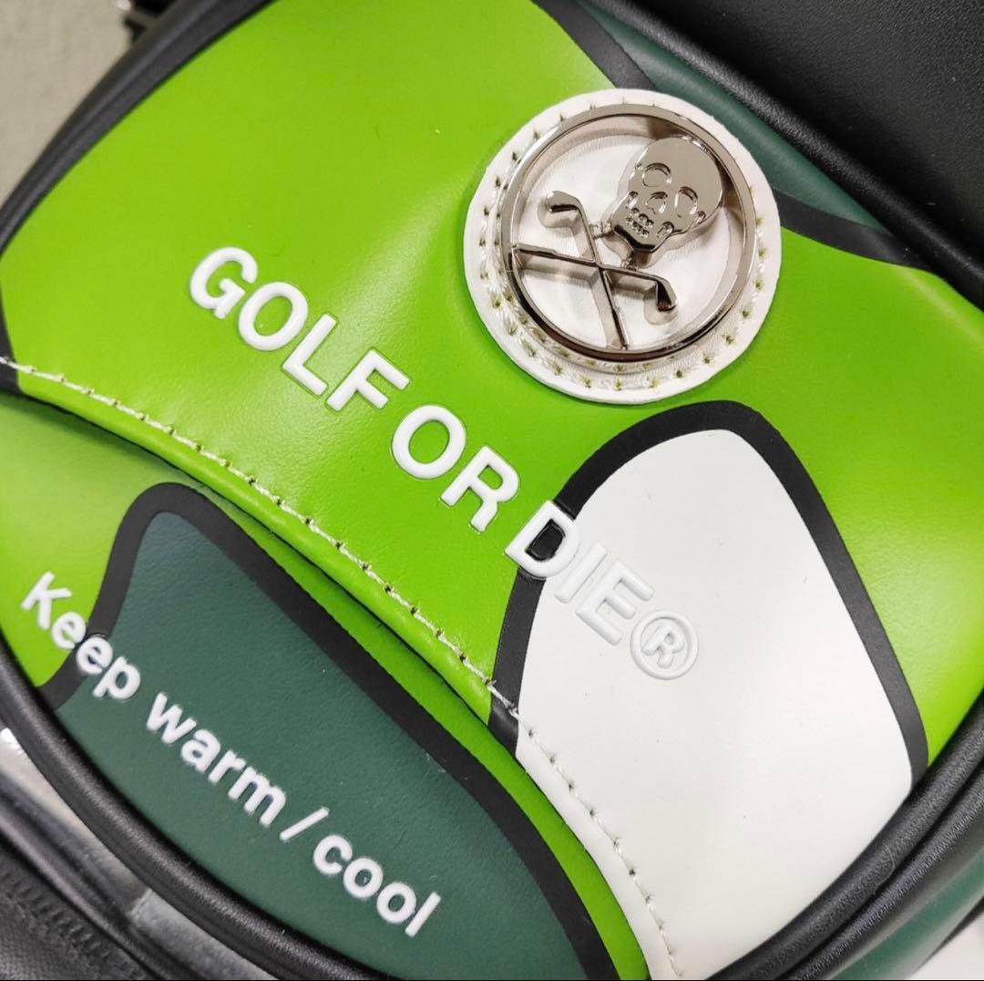 MARK & LONA ゴルフバッグ スカルデザイン