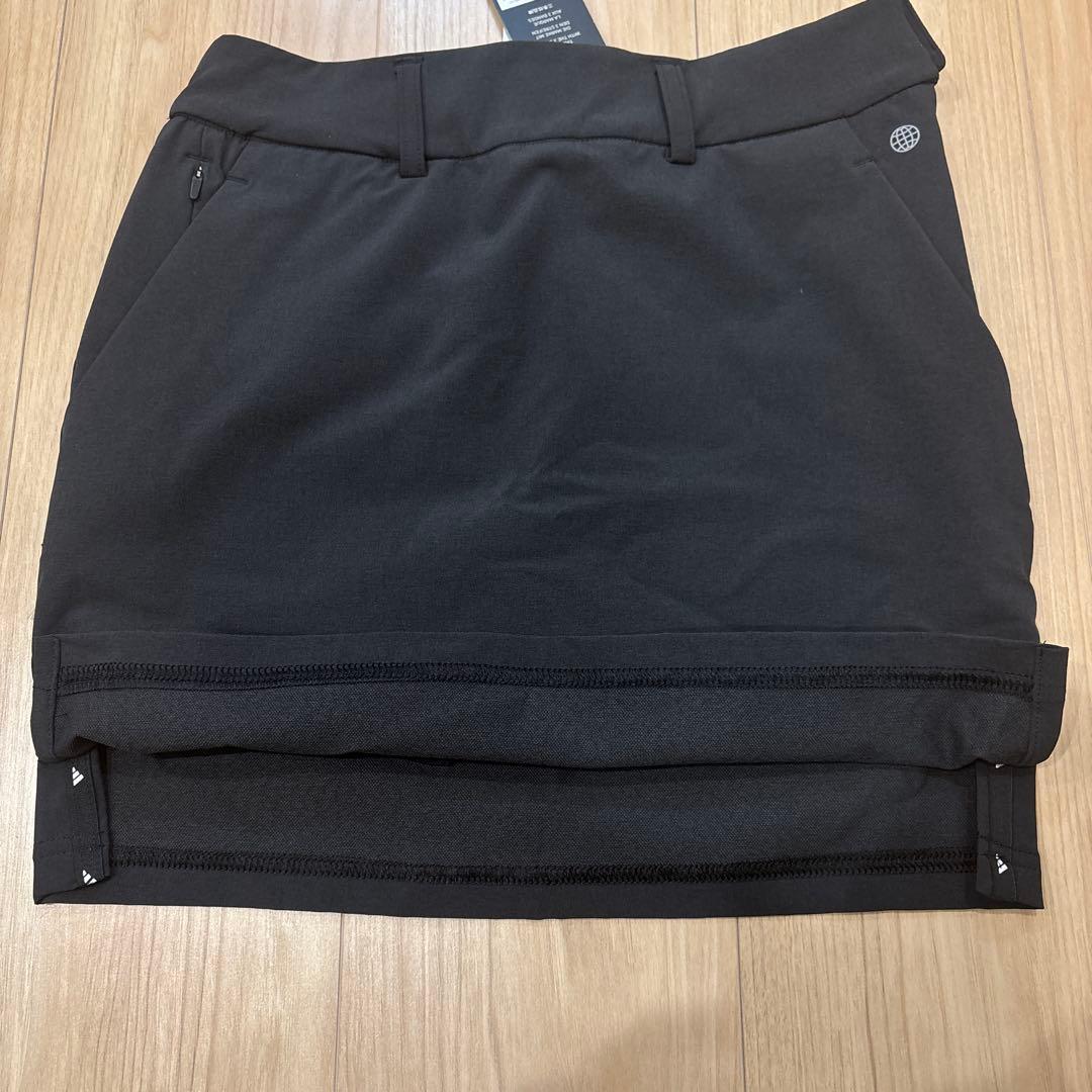 新品タグ付アディダスゴルフ モックネックシャツ＆スカート セットアップ S