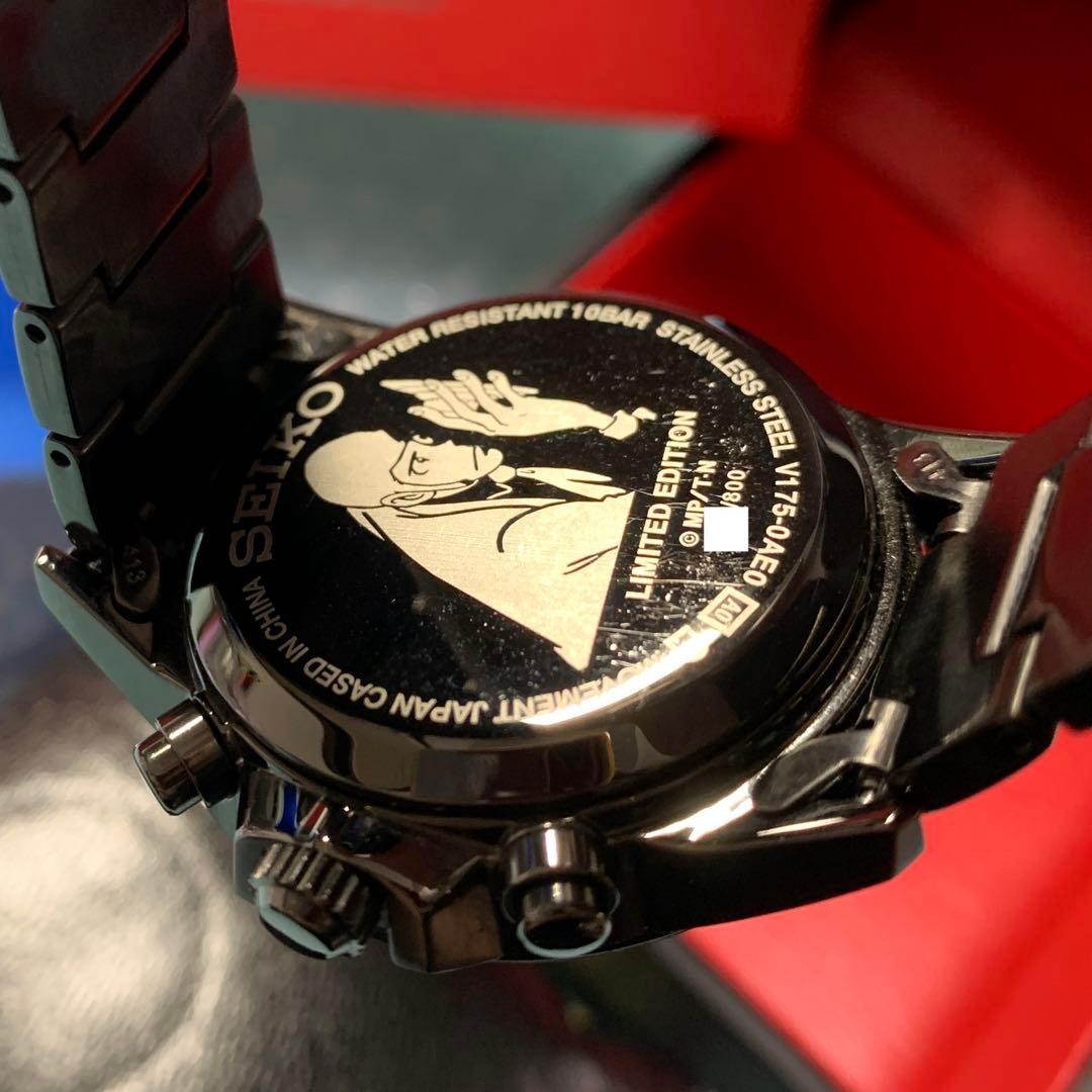 ルパン三世 SEIKO 腕時計　ソーラー クロノグラフ　ウォッチ