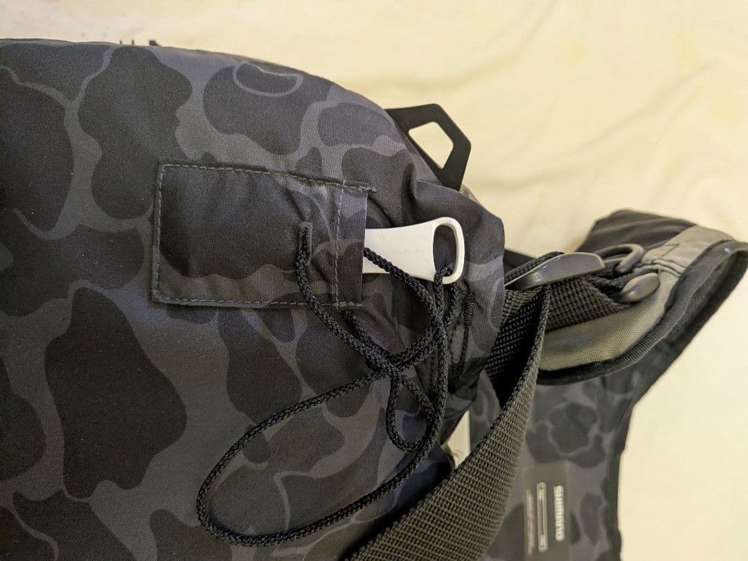 SHIMANO フィッシングベスト L/XL グレー