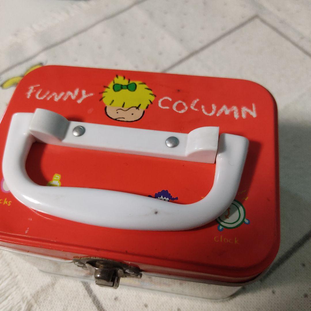 FUNNY COLUMN 缶 ケース レトロ