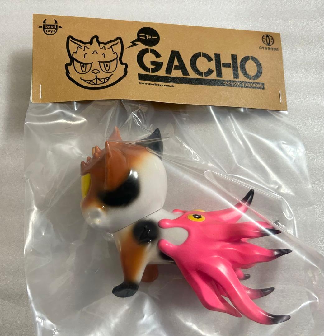 新品未開封 GYAROMI X Devil toys Gacho ガチョ 三毛猫