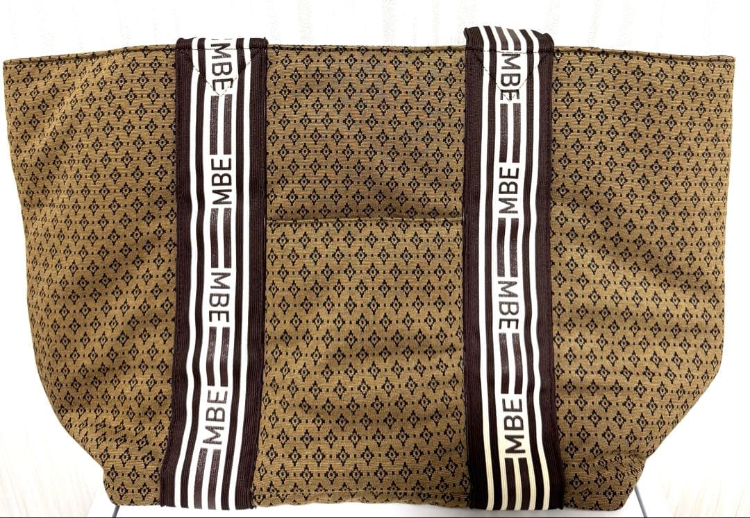 MASTER BUNNY EDITIONダイヤ柄ジャガードトートバッグ