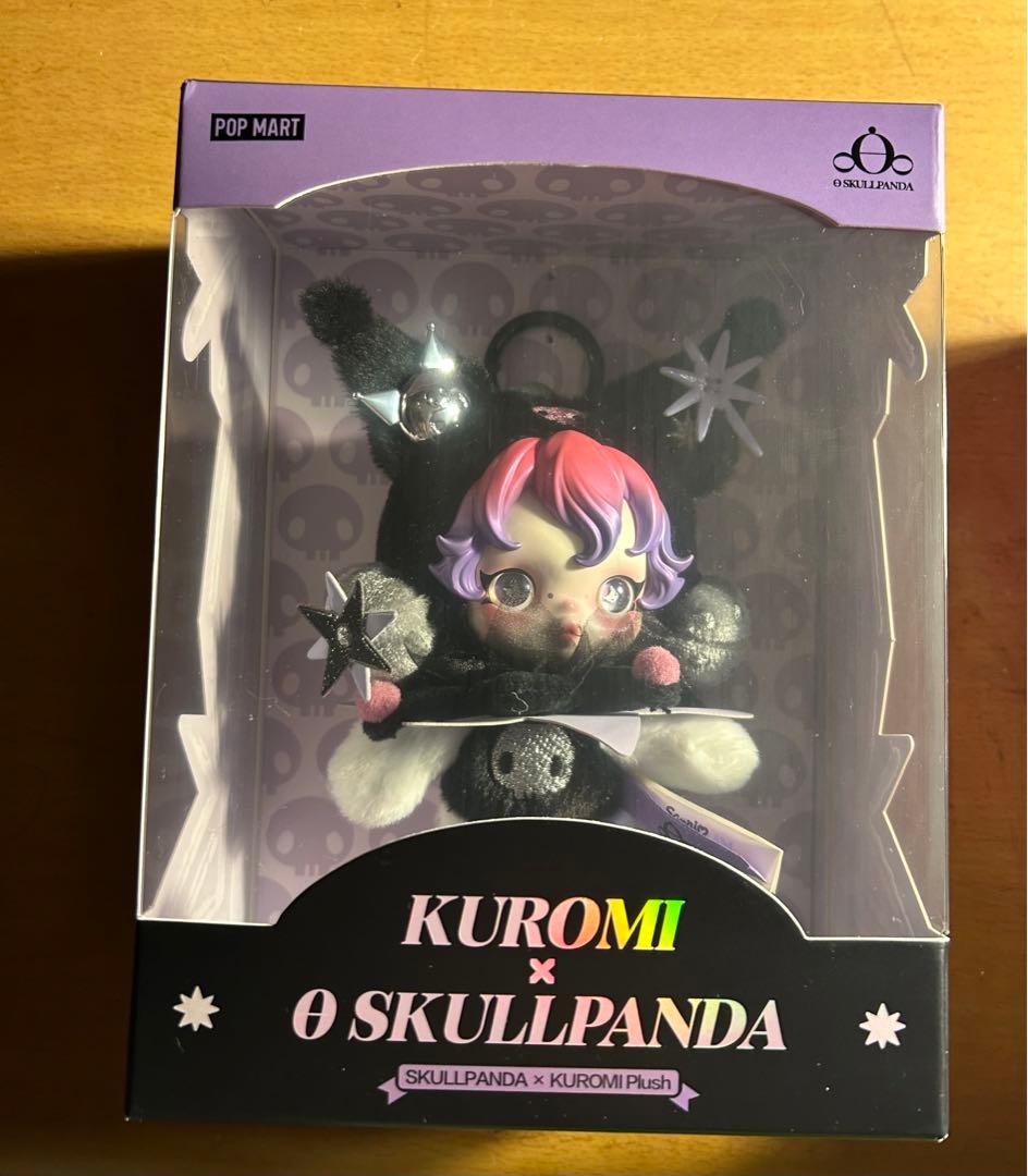 My Melody & Kuromi × Skullpanda ぬいぐるみ